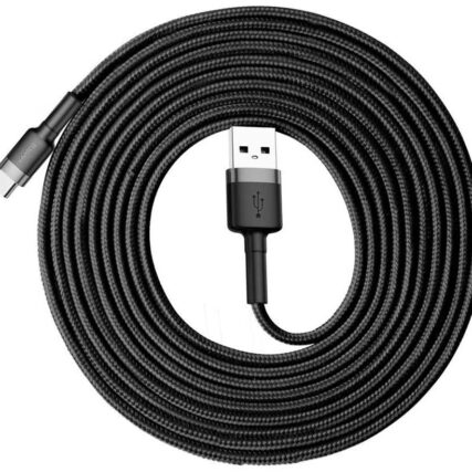 BASEUS CAFULE TYPE-C CABLE 300CM GREY/BLACK