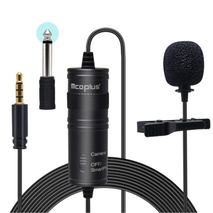 Mcoplus LVD600 omnidirectional 6 meter universal lavalier condenser microphone