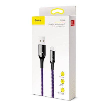 Baseus C-shaped Light Intelligent Power-off cable