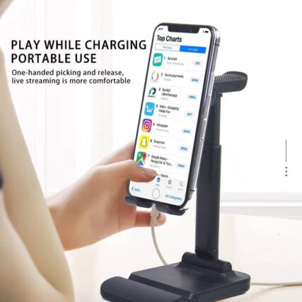 L-306 FOLDING DESKTOP PHONE STAND HOLDER ORIGINAL Berkualitas