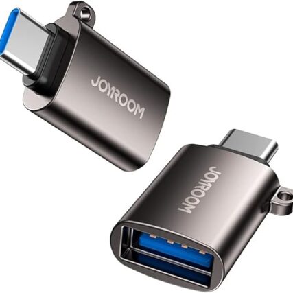 JOYROOM S-H151 FAST TYPE-C MALE TO USB-A FEMALE ADAPTER-Black