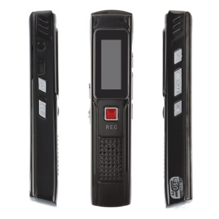 Songway Digital Voice Recorder 8GB Audio Sound Recorder Portable Dictaphone for Lecture Meeting HD Audio Recording Device Professional MP3 One-Button Recording for Lectures, Meetings, Interviews