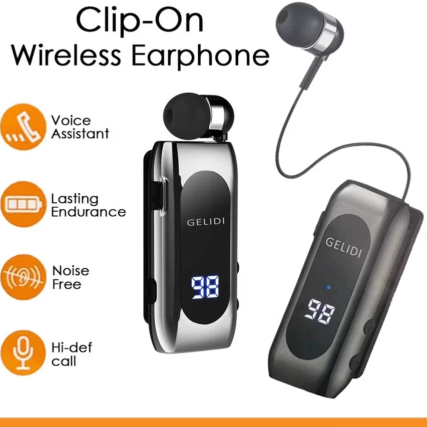 GELIDI WIRELESS CLIP ONE BUSINESS MICROPHONE FOR AUDIO & MUSIC