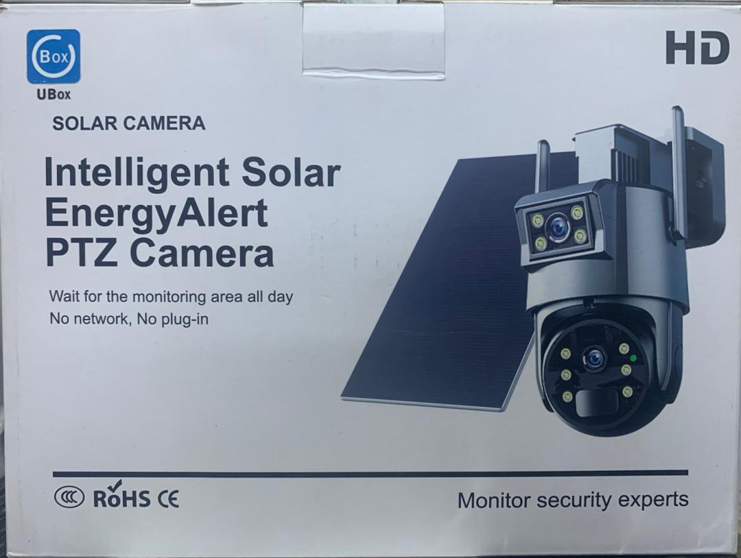 UBOX SOLAR CAMERA ENERGY ALERT PTZ