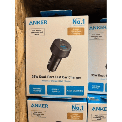 Anker 24W Dual USB Car Charger, PowerDrive 2