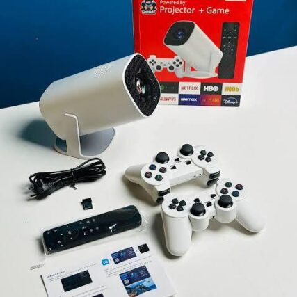 P30 Max Projector and Game Console (with 2 Wireless Controllers)