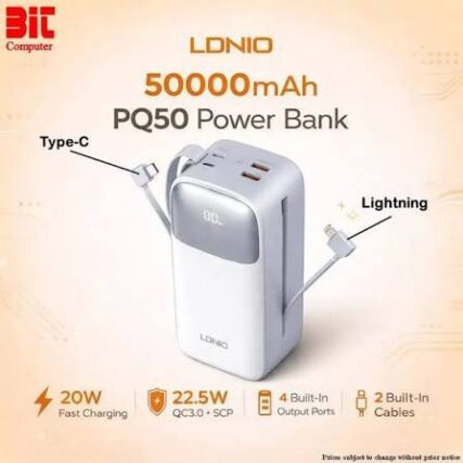 LDNIO Fast Charging Power Banks  50000mAh