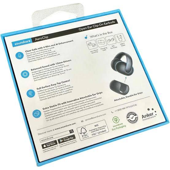 Soundcore AeroClip by Anker Open Ear Earbuds, Adaptive Comfort and Minimalist Design - Image 4