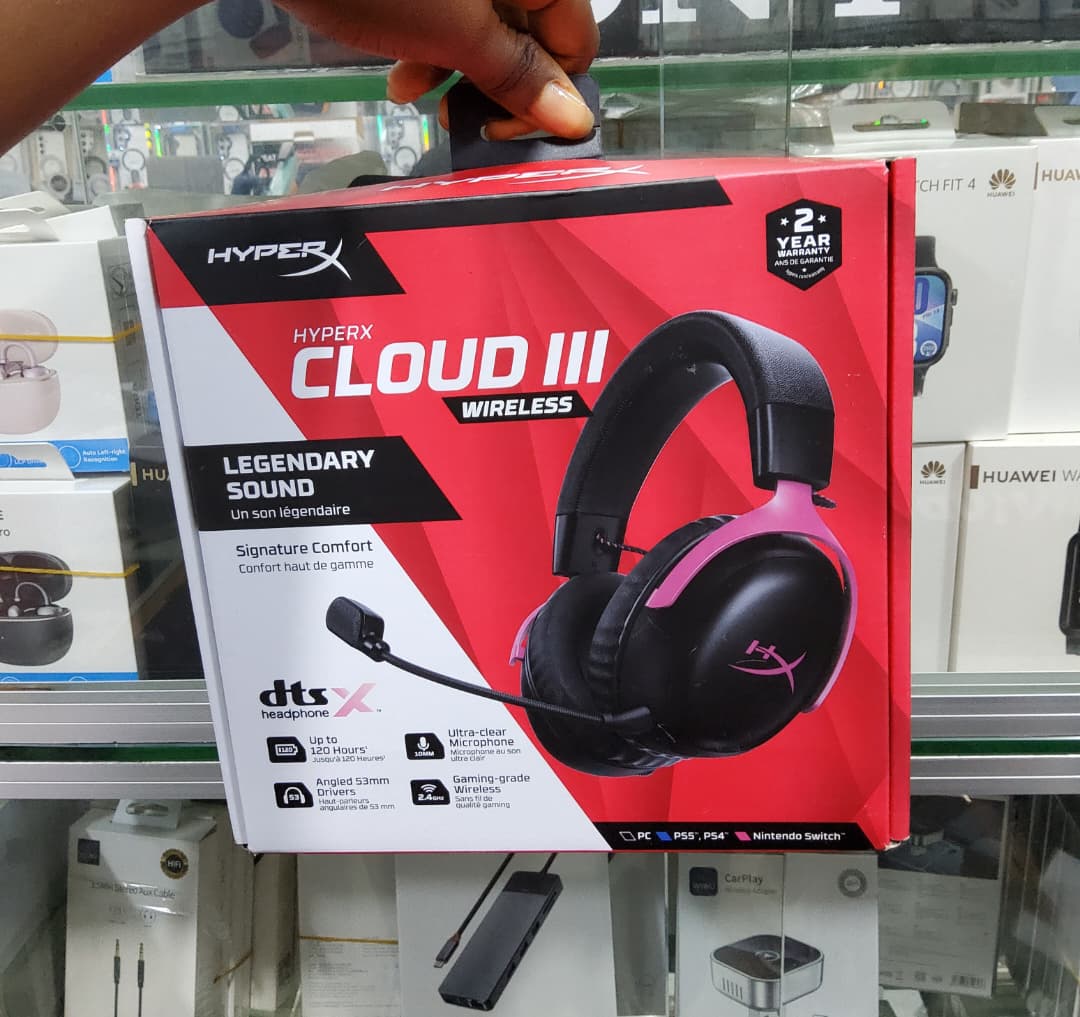 HyperX Cloud III– Wireless Gaming Over Ear Headset