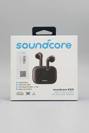Soundcore K20i By Anker Semi-in-ear Earbuds with Extended Playtime