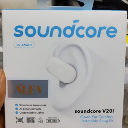 Soundcore V20i Wireless Earbuds, Open-Ear Comfort, Rotatable Snug Fit