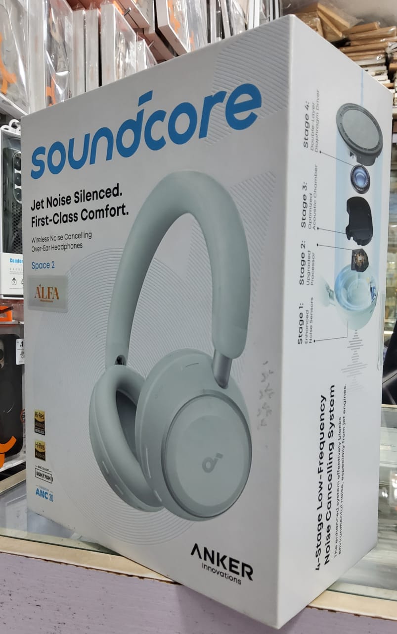Soundcore Anker Space 2 Over-Ear Headphone, Jet Noise Silenced and First-Class Comfort - Image 4